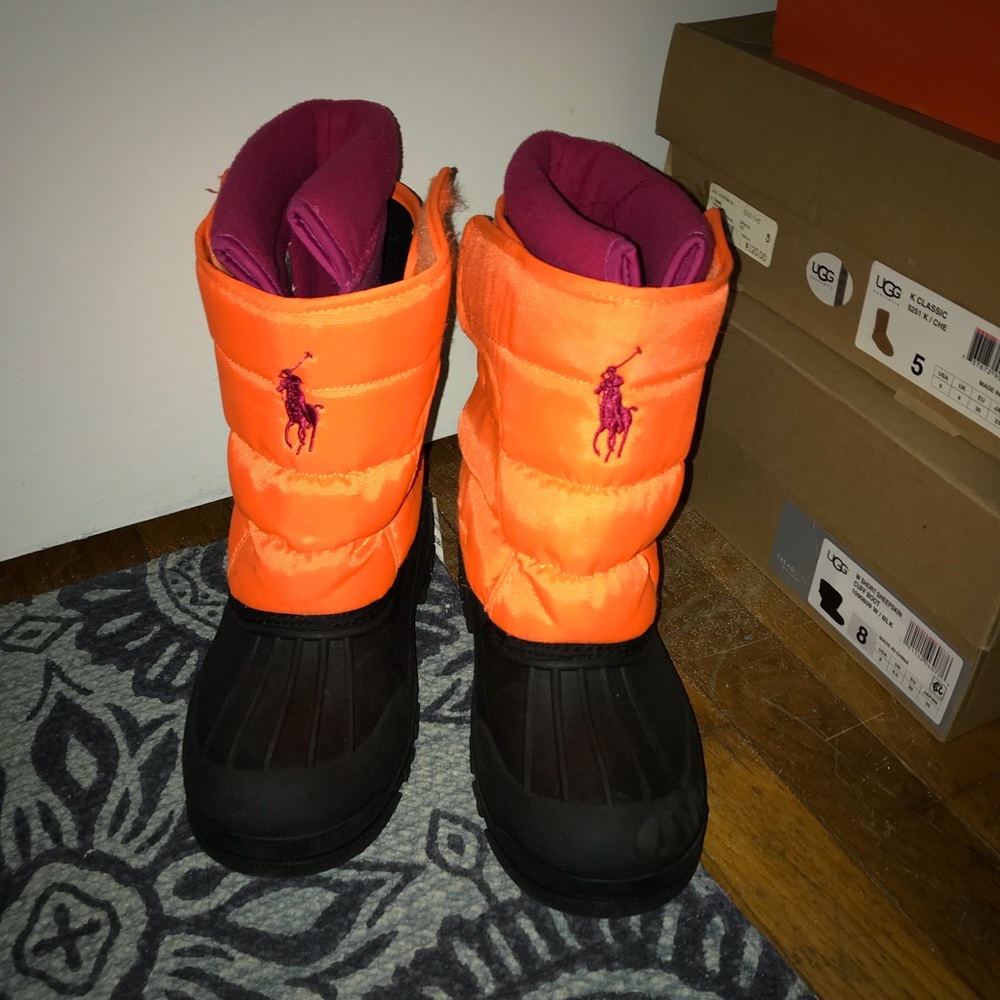 Polo snow boots !